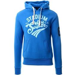 Superdry Original & Vintage Collegiate Graphic Overhead Hoodie - Neptune Blue