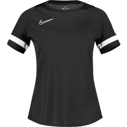 Nike Dri-FIT Academy Football T-shirt Women - Black/White