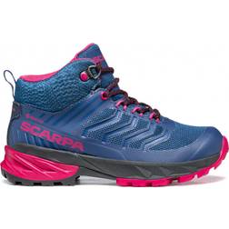 Scarpa Kid's Rush Mid GTX - Blue/Fuxia