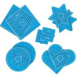 Hama Beads Maxi Pearl Plates Geometric Shapes 10112840