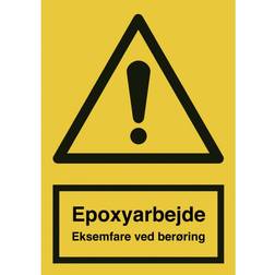 Durable Advarselsskilt Epoxyarbejde A4