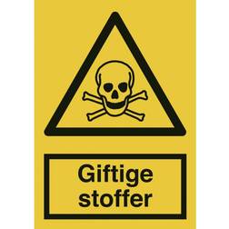Durable Advarselsskilt Giftige stoffer A4