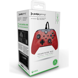 PDP Wired Game Controller (Xbox One X/S) - Phantasm Red