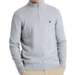 Timberland Williams River Zip Neck Sweater - Grey