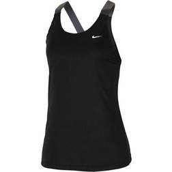 NIKE Pro Camo Strap Tank Women - Black/White