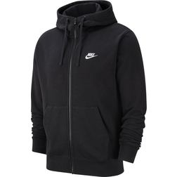 Nike Club Full-Zip Hoodie - Black/Black/White