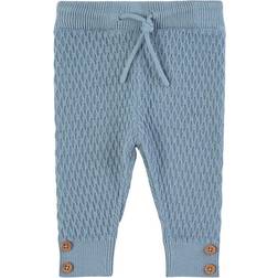 Fixoni Knit Pants - Faded Denim (34238)