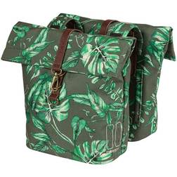 Basil Sacoches de porte-bagages réfléchissantes Ever-Green 28-32L (x2) Vert