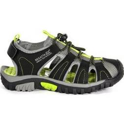 Regatta Kid's Westshore - Black/Lime Green