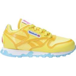 Reebok Peppa Pig Classic Leather Shoes PS - Power Yellow/Forage Green/Brave Blue