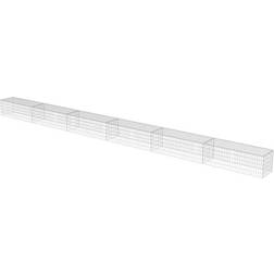 vidaXL Gabion Wall with Cover 900x50cm