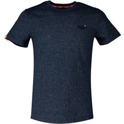 Superdry Orange Label Vintage Embroidered T-shirt - Abyss Navy Feeder