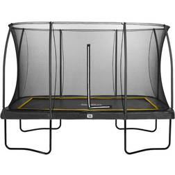 Salta Rectangular Trampoline 366 x 244 cm + Safety Net Comfort Black