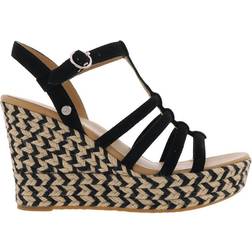 UGG Cressida Suede Wedge - Black