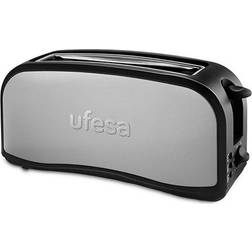 UFESA Largo 2 Rebanadas Inoxidable Potencia 1000W