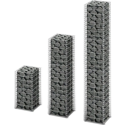 vidaXL Gabion Set 3 pcs.