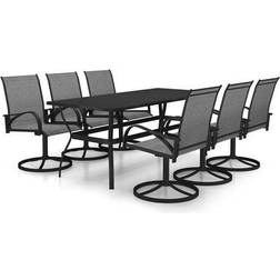 vidaXL 3060285 Matgrupp, 1 Bord inkl. 6 Stolar