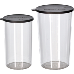 Bamix Mixing Cup Set with Lid Køkkenudstyr 2stk