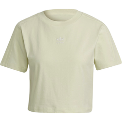 Adidas Tennis Luxe Cropped T-shirt Women - Haze Yellow