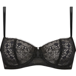 Chantelle Day to Night Lace Unlined Demi Bra - Noir