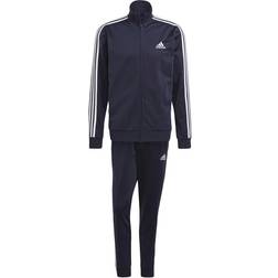 adidas Essentials 3-Stripes Track Suit - Legend Ink/White