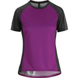 Assos Short Sleeve Trail Jersey Women - Cactus Purple