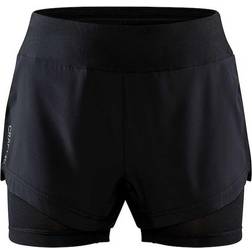 Craft ADV Essence 2-In-1 Shorts Black Female