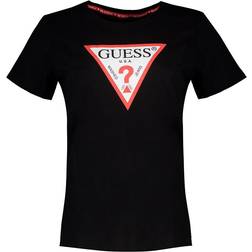 Guess Triangle Logo T-shirt - Black