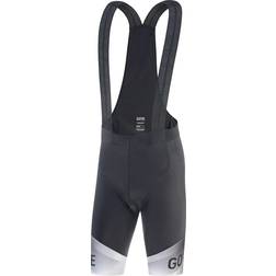 Gore Fade Cycling Bib Shorts Men - Black/White