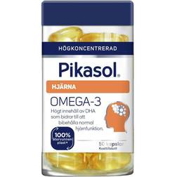 Pikasol Hjärna Omega-3 50 st