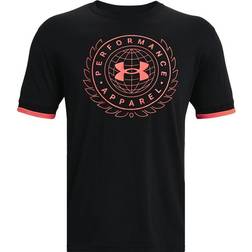 Under Armour Crest Short Sleeve T-shirts - Black