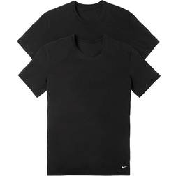 Nike Everyday Cotton Stretch Crewneck Tee 2-Pack Men Shortsleeves Black