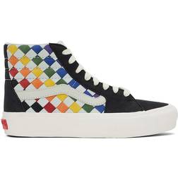 Vans Vault Sk8-Hi VLT LX - Woven Leather/Rainbow/Marshmallo