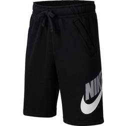 NIKE Older Kid's Sportswear Club Fleece Shorts - Black/Black (CK0509-010)