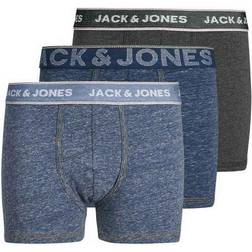 Jack & Jones Boy's Trunks 3-pack - Blue/Navy Blazer (12168864)