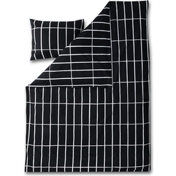 Marimekko Tiiliskivi Duvet Cover Black (210x150cm)