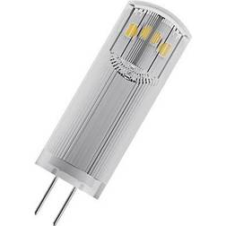 LEDVANCE OSRAM 4058075431966 LED CEE F (A G) G4 forme de cône 1.8 W = 20 W blanc chaud Ø x L) 13 mm x 36 mm 1 pc(s)