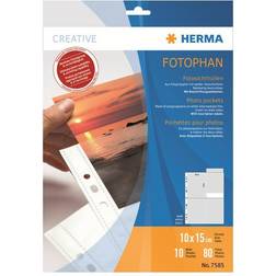 Herma Fotophan Transparent Photo Pockets 10x15cm 10pcs