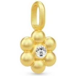Julie Sandlau Bloom Pendant - Gold/Transparent