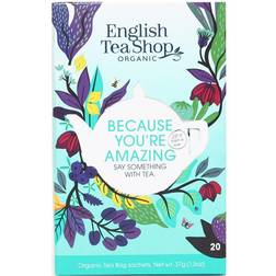 English Tea Shop Because You're Amazing 37g 20stk