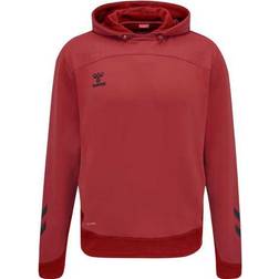 Hummel Hmllead Poly Hoodie - True Red