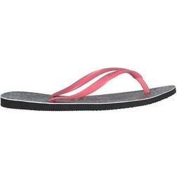Havaianas Slim Leopard Pink/Black Sandale - Vaaleanpunainen/Musta