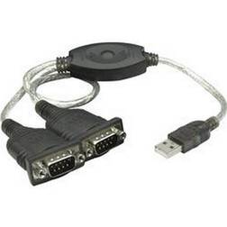 Manhattan USB A-2RS232 0.4m