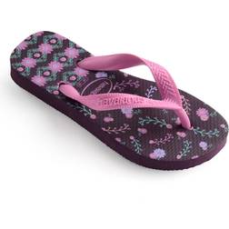 Havaianas Kids Flore Aubergine Flip Flop 4000052-2967