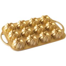 Nordic Ware 75th Anniversary Mini Braided Molde para Magdalenas 37.6x24.8 cm