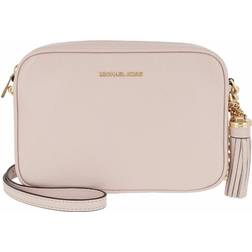 Michael Kors Ginny Leather Crossbody Bag - Soft Pink