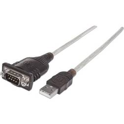Manhattan USB A-Serial RS232 1.1 1.5ft