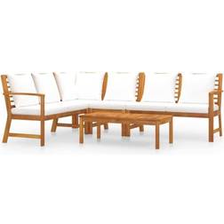 vidaXL 3057773 Loungesæt, 1 borde inkl. 4 sofaer