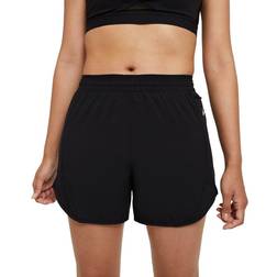 Nike Tempo Luxe 2-In-1 Running Shorts - Black/Black/Reflective Silver