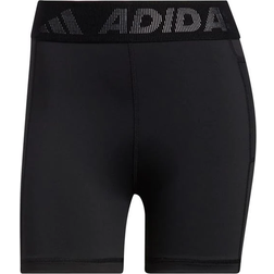 adidas Techfit Badge of Sport Short Tights Women - Black/White